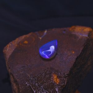 Luminous Lightning Ridge Solid Crystal Opal 2.2 ct