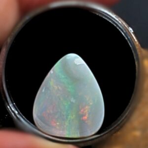 Mesmeric Lightning Ridge White Opal 4.85 ct