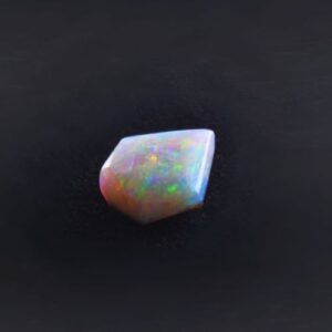Vibrant Lightning Ridge Solid Dark Opal 3.5 ct