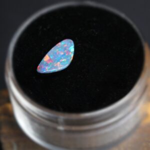 Warmhearted Lightning Ridge Opal Doublet 0.17 g