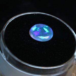 Dazzling Lightning Ridge Crystal Opal 1.15 ct