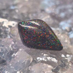 "Mythic Spark" Treated Andamooka Matrix Opal 14.10 Ct