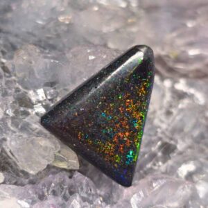 "Zion Umbra" High-grade Treated Double-sided Jundah Matrix Opal 11.90 Ct