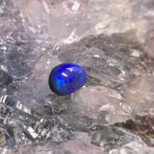 Évanora Bleu Lightning Ridge Black Opal 1.50ct