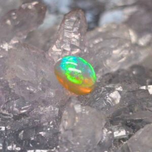 "Alunéa Théalis" Lightning Ridge Crystal Opal 0.60ct