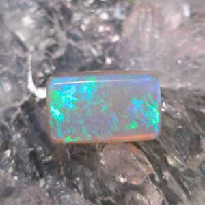 "Luce Spettrale" Lightning Ridge Dark Crystal Opal 7.60ct