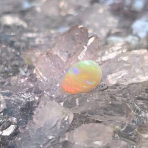 Briselle Lightning Ridge White Opal 0.85ct