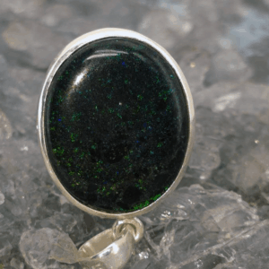 Core Stone Andamooka Treated Matrix Opal 23.00ct S925 Silver Handmade Pendant